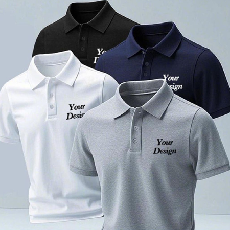 Polyester Polo T-Shirts